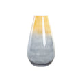 Vase DKD Home Decor Bicoloured Crystal 15 x 15 x 25 cm (15 Pieces)