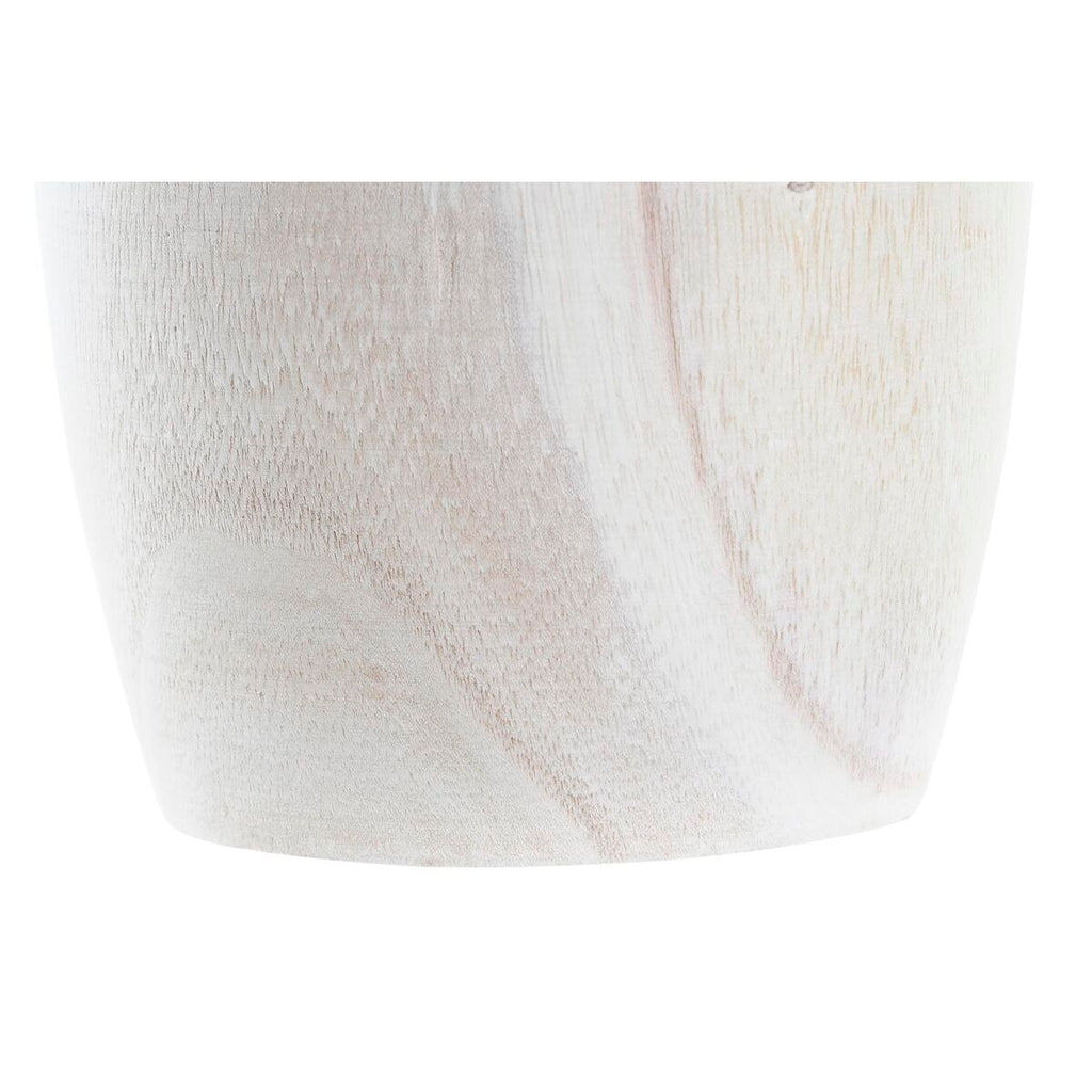 Vase DKD Home Decor Brown Natural 13 x 13 x 25 cm